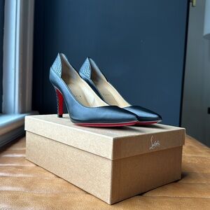 Christian Louboutin, black size 36.5 pumps, Maastricht 85 mm